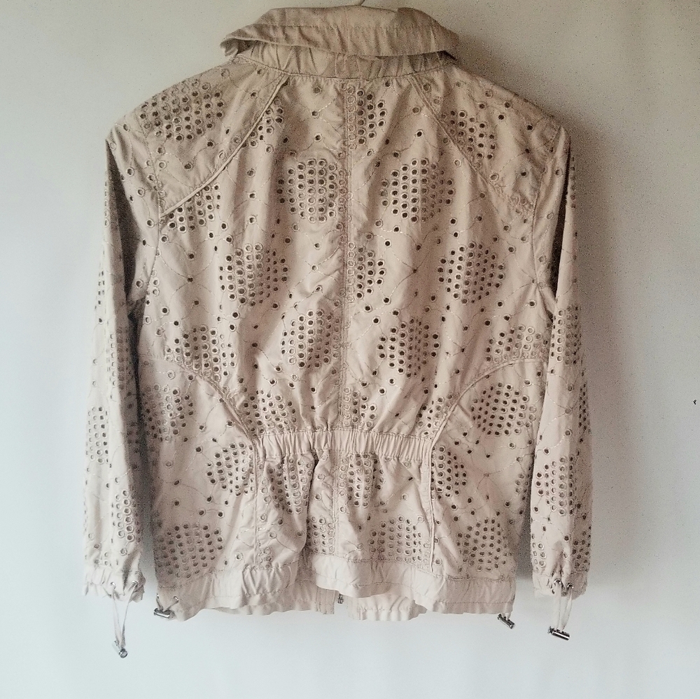 WHBM eyelet zip up jacket - Picture 4 of 9